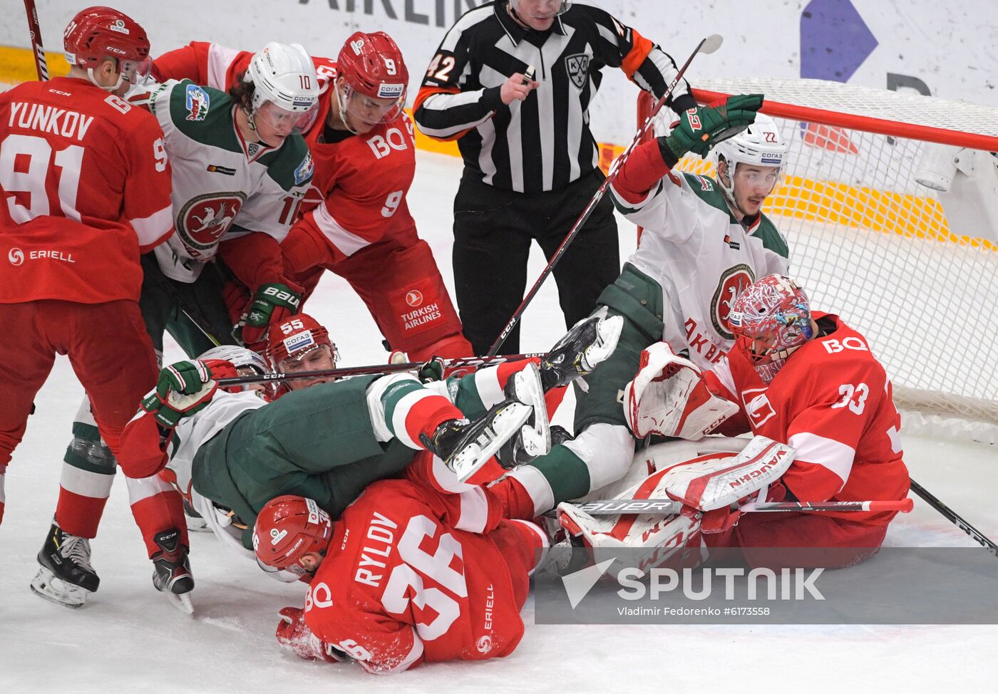 Russia Ice Hockey Spartak - Ak Bars