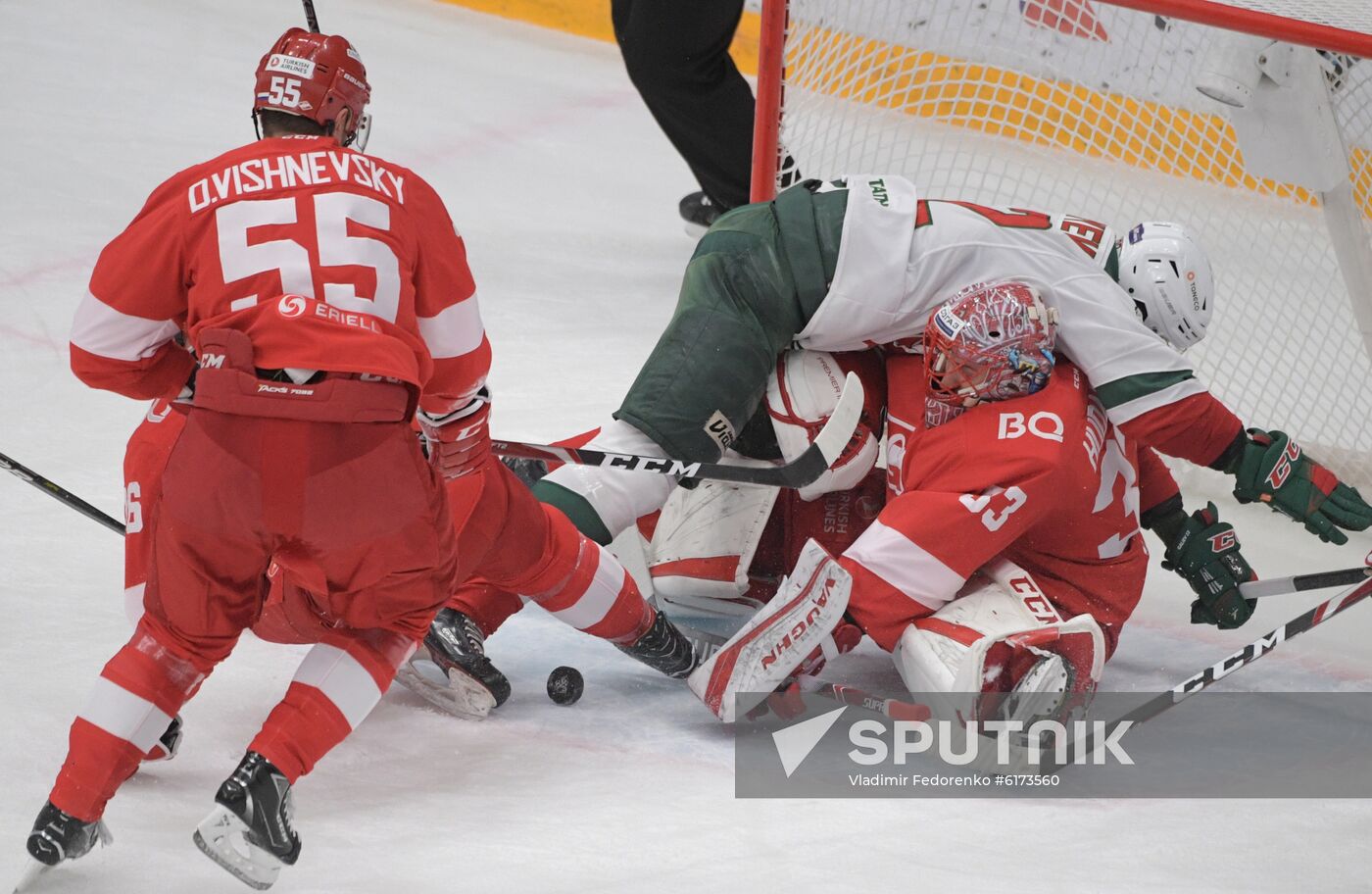 Russia Ice Hockey Spartak - Ak Bars