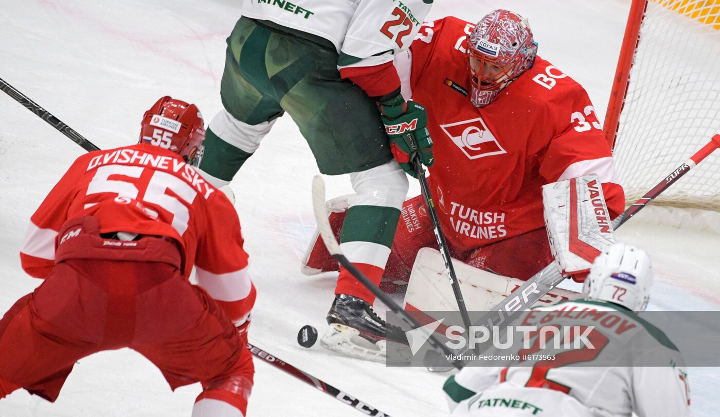 Russia Ice Hockey Spartak - Ak Bars