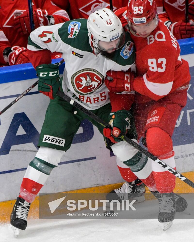 Russia Ice Hockey Spartak - Ak Bars