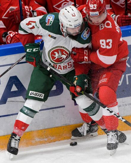 Russia Ice Hockey Spartak - Ak Bars