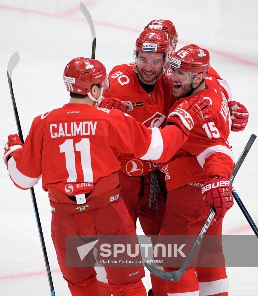 Russia Ice Hockey Spartak - Ak Bars