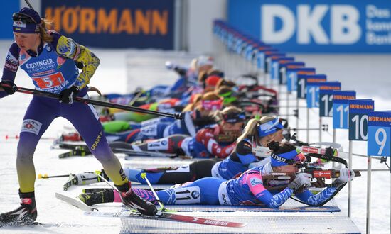 Italy Biathlon Worlds Single Mixed Relay