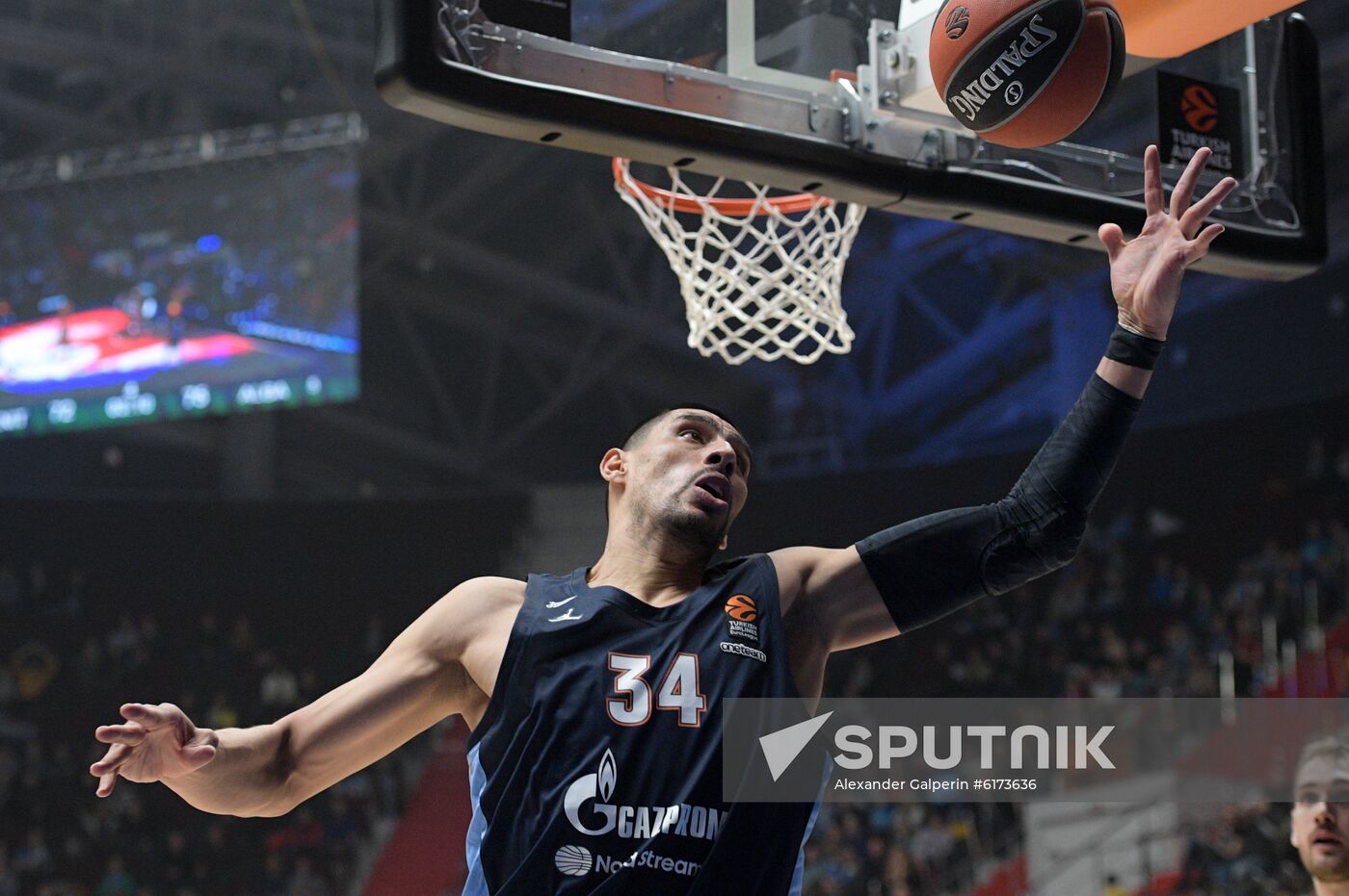 Russia Basketball Euroleague Zenit - Alba