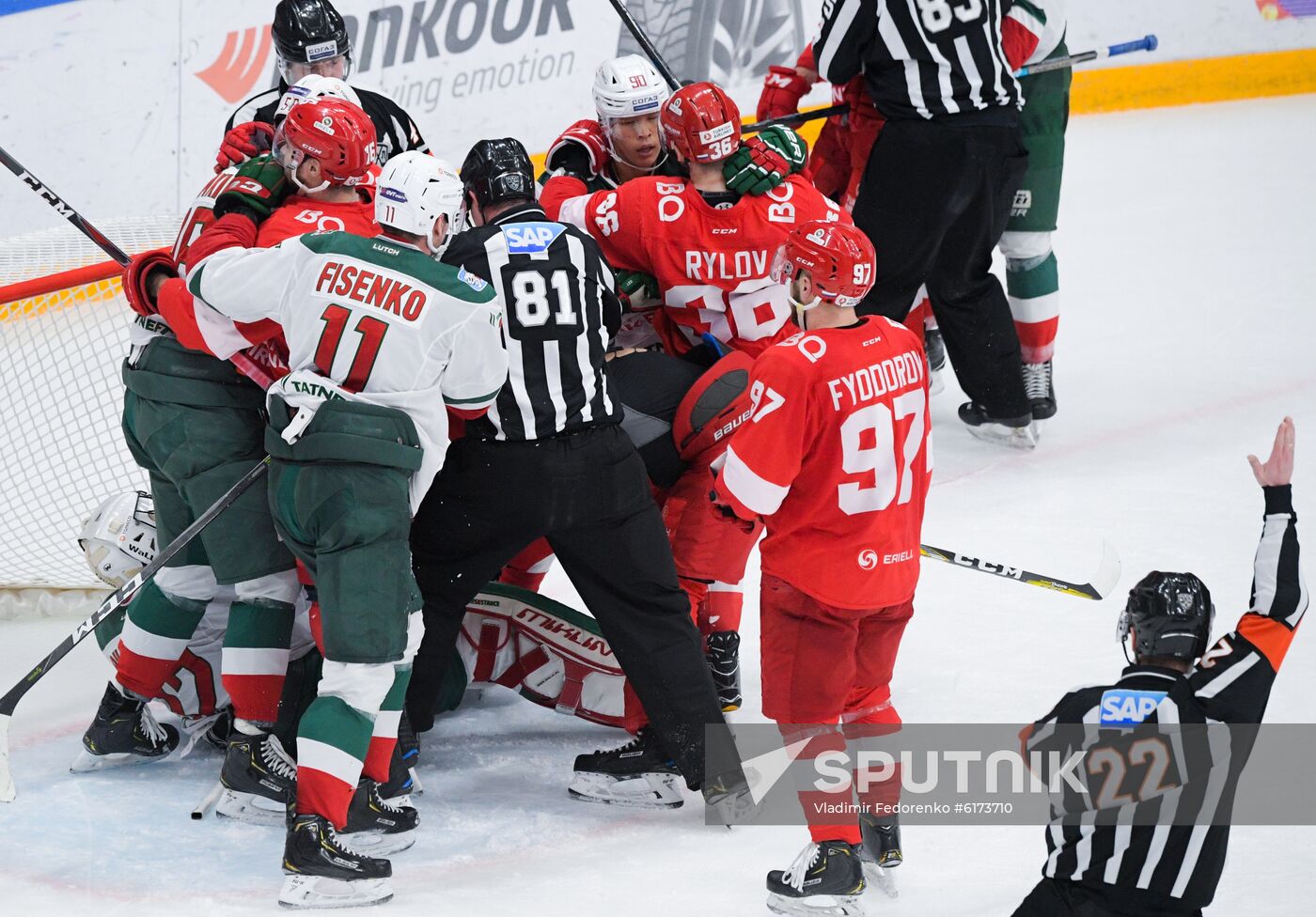 Russia Ice Hockey Spartak - Ak Bars