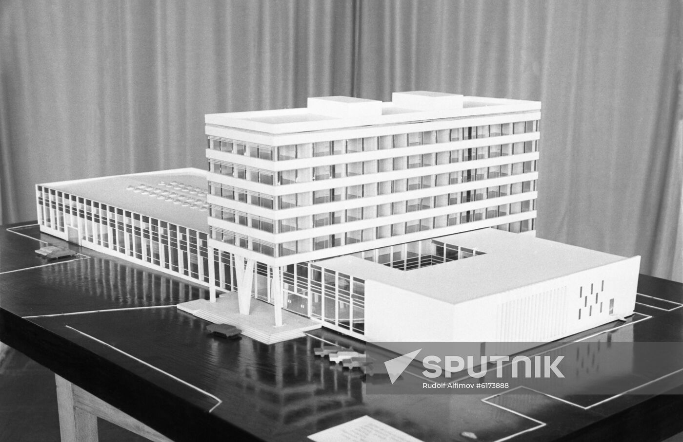 Mock-up of Automobile Transport Scientific Research Institute