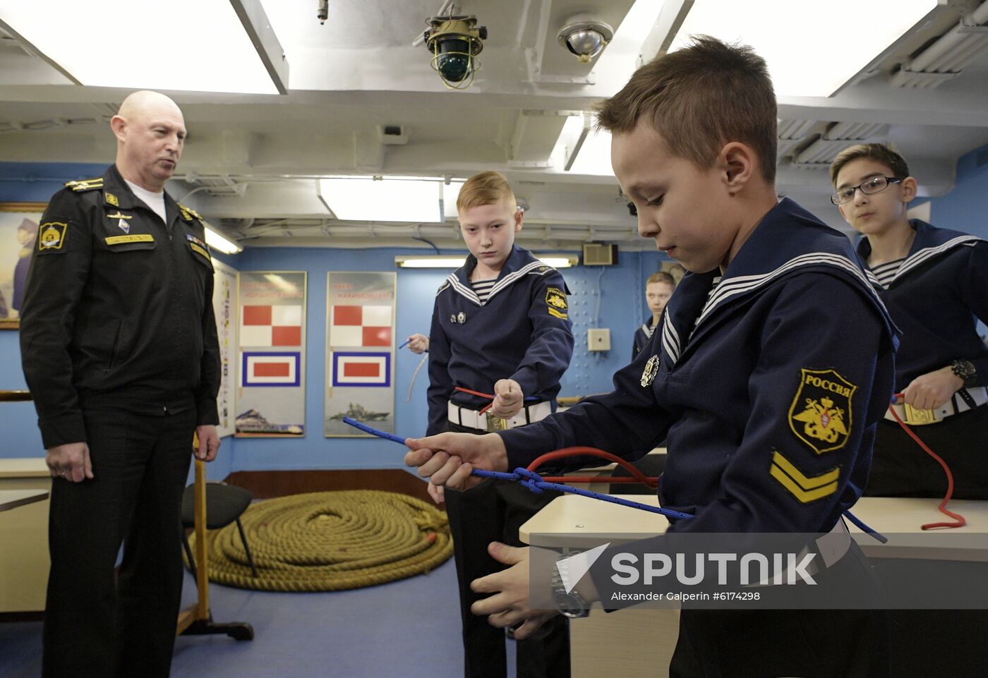 Russia Naval Cadets