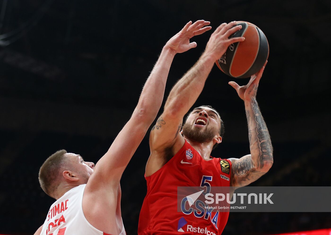 Serbia Basketball Euroleague Crvena Zvezda - CSKA 