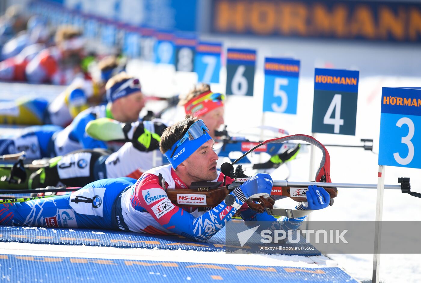 Italy Biathlon Worlds Men Relay