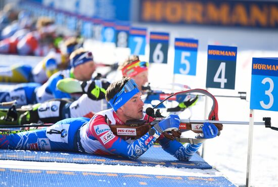 Italy Biathlon Worlds Men Relay