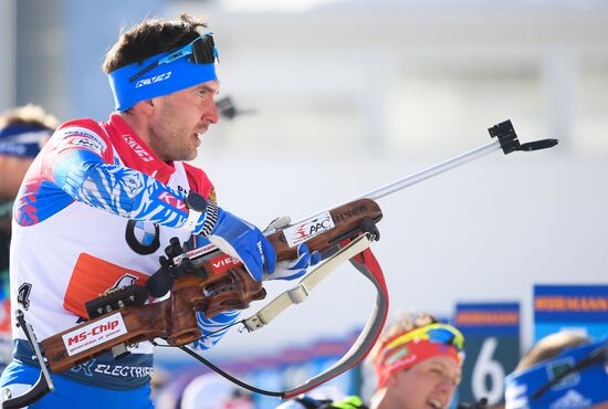 Italy Biathlon Worlds Men Relay