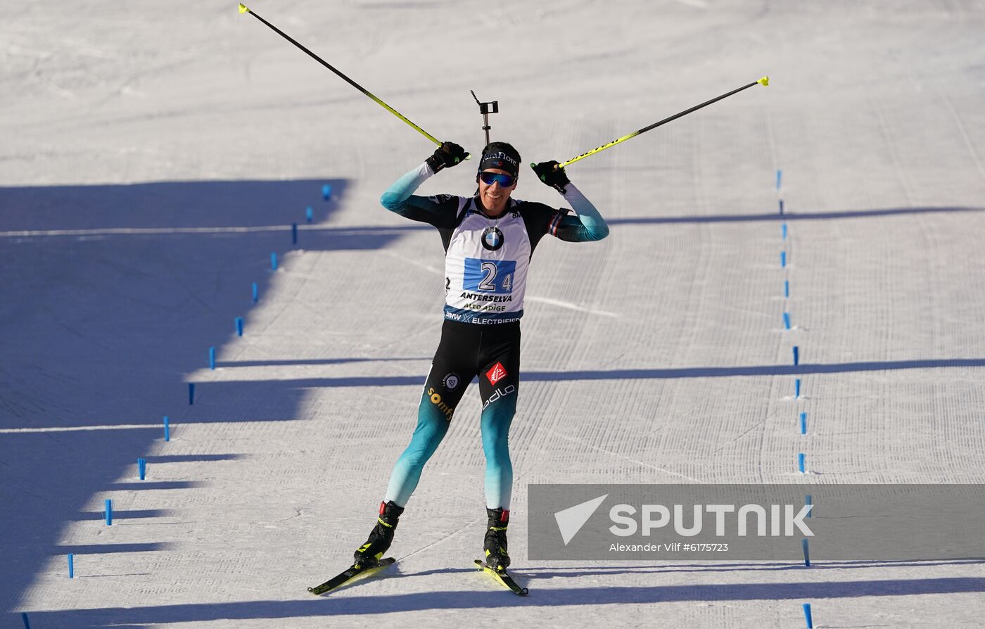 Italy Biathlon Worlds Men Relay