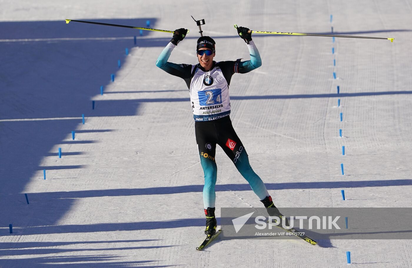 Italy Biathlon Worlds Men Relay