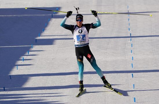 Italy Biathlon Worlds Men Relay