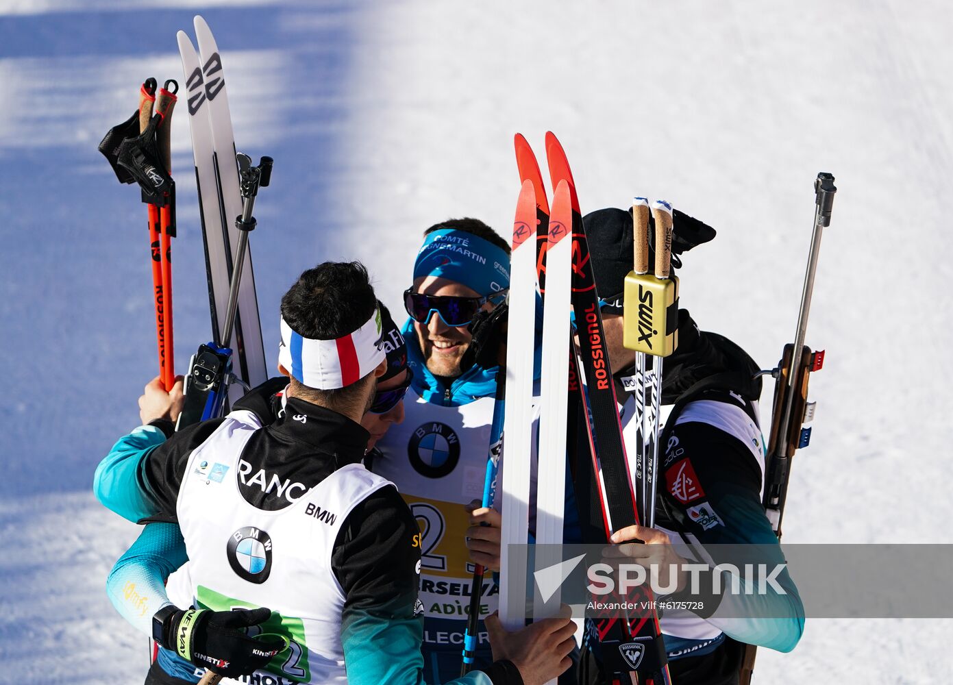 Italy Biathlon Worlds Men Relay