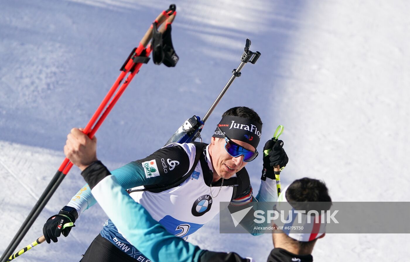 Italy Biathlon Worlds Men Relay