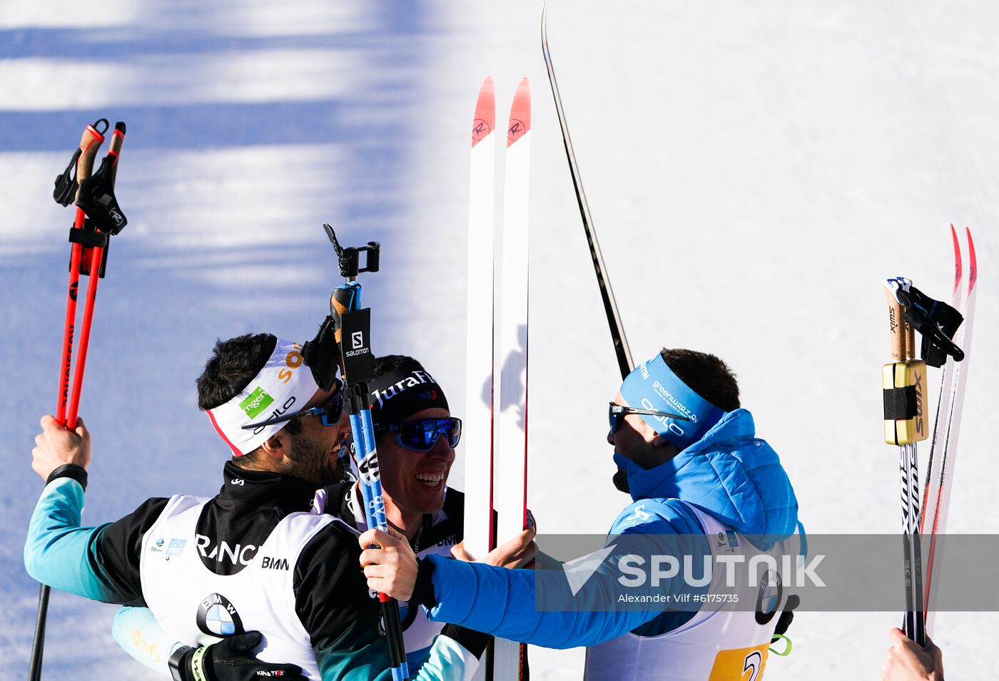 Italy Biathlon Worlds Men Relay