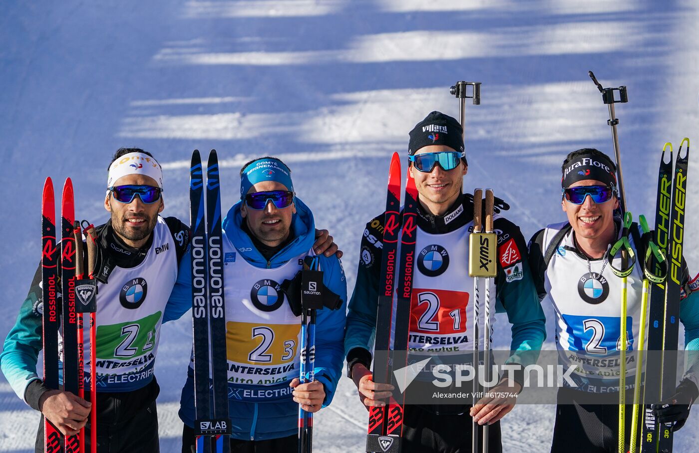 Italy Biathlon Worlds Men Relay