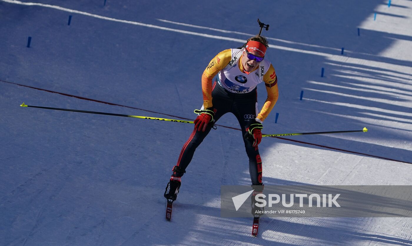 Italy Biathlon Worlds Men Relay