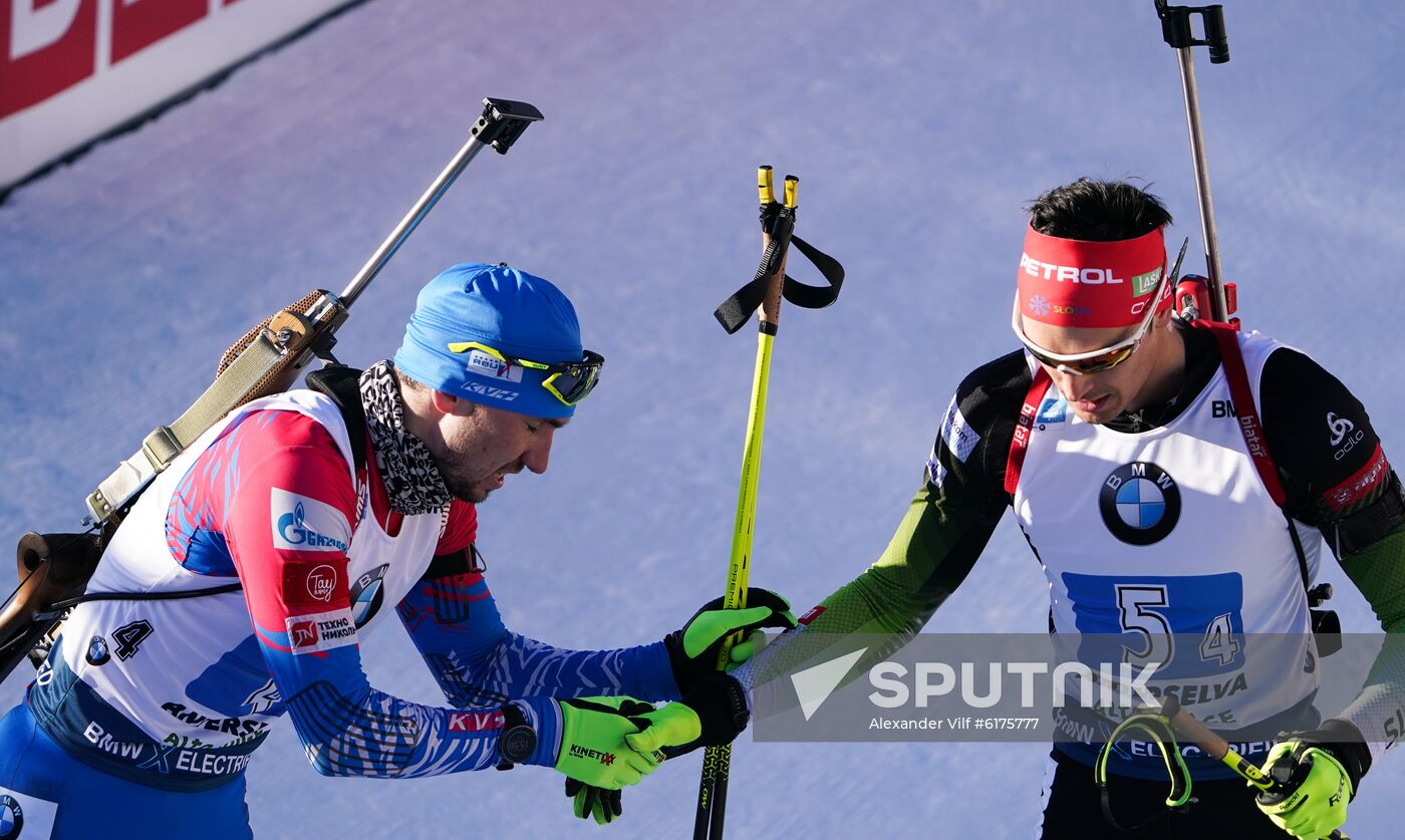 Italy Biathlon Worlds Men Relay