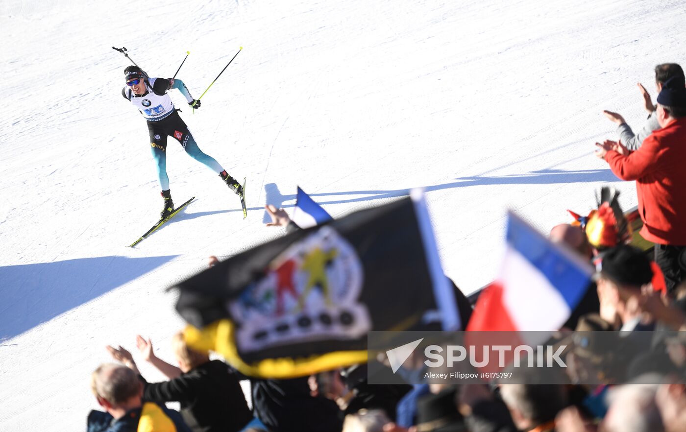 Italy Biathlon Worlds Men Relay