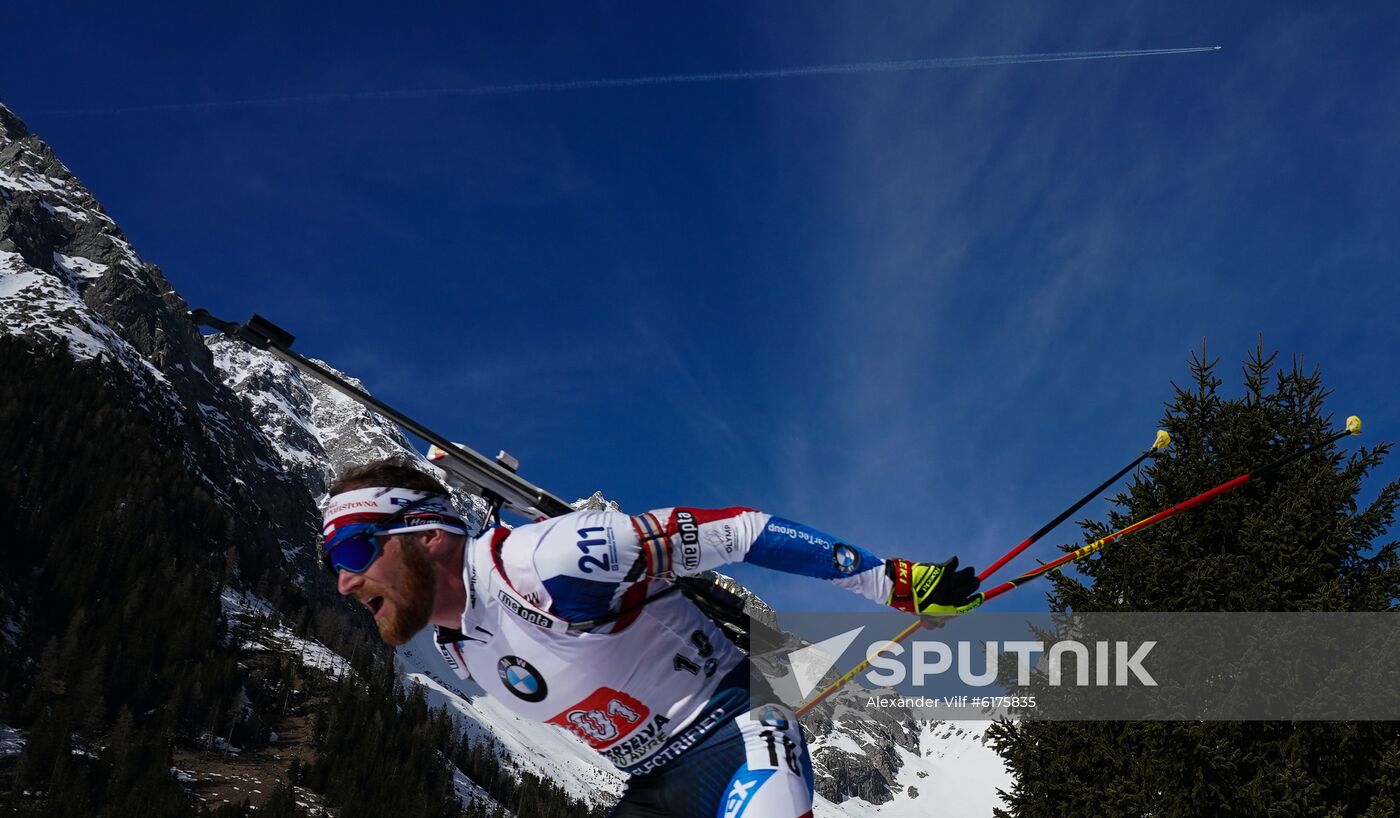 Italy Biathlon Worlds Men Relay