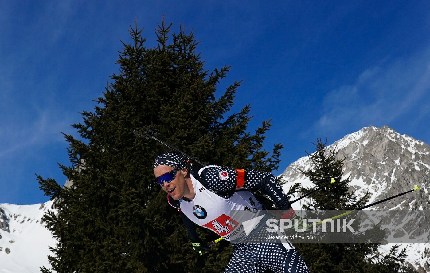 Italy Biathlon Worlds Men Relay