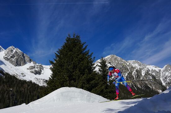 Italy Biathlon Worlds Men Relay