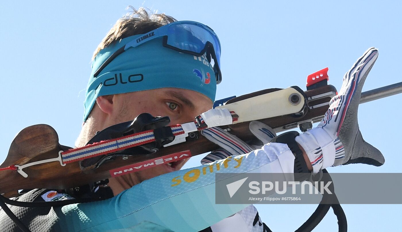 Italy Biathlon Worlds Men Relay