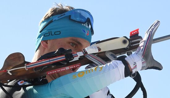 Italy Biathlon Worlds Men Relay