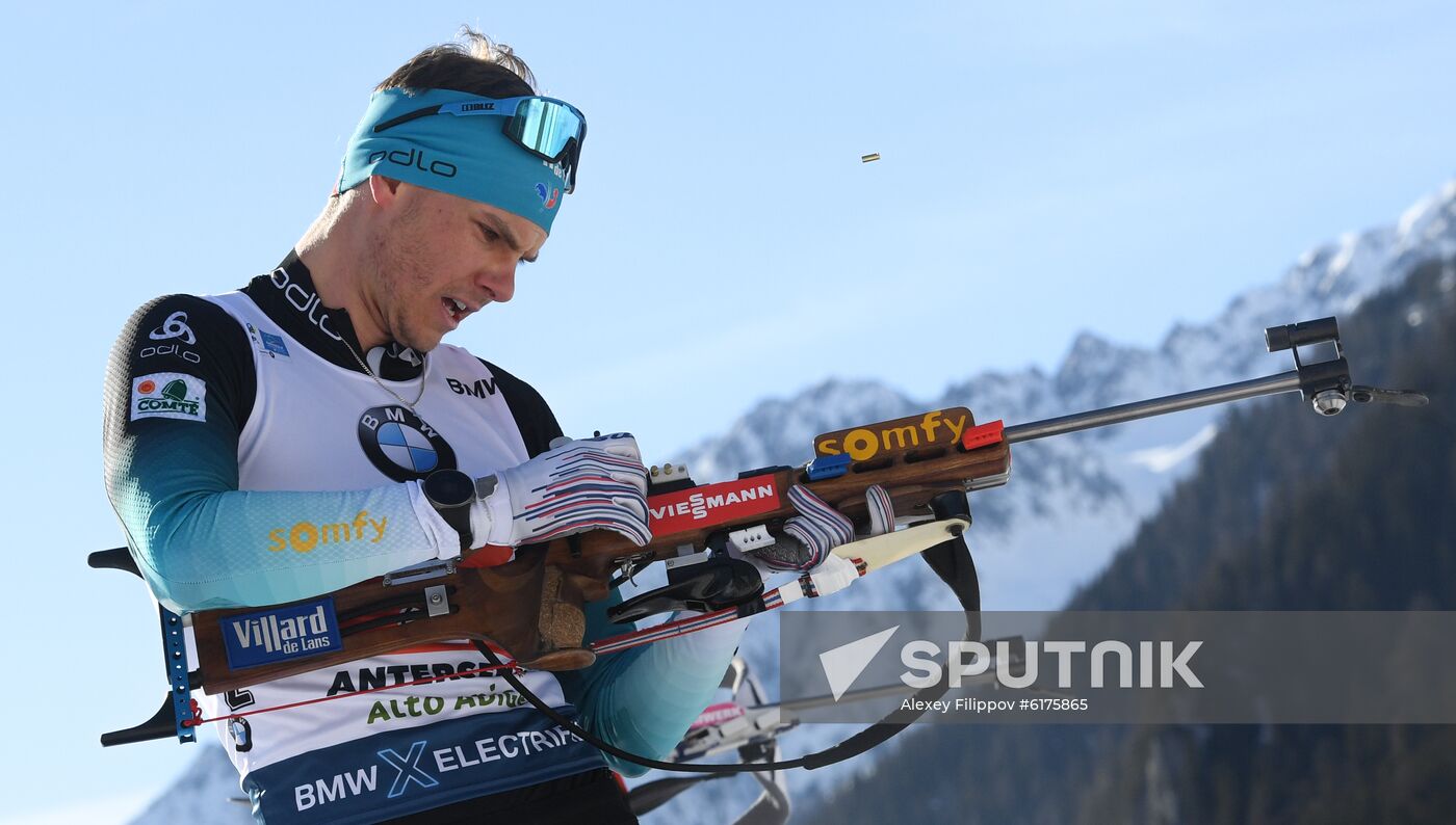 Italy Biathlon Worlds Men Relay