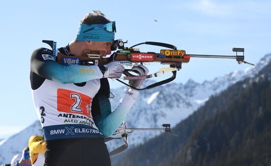 Italy Biathlon Worlds Men Relay