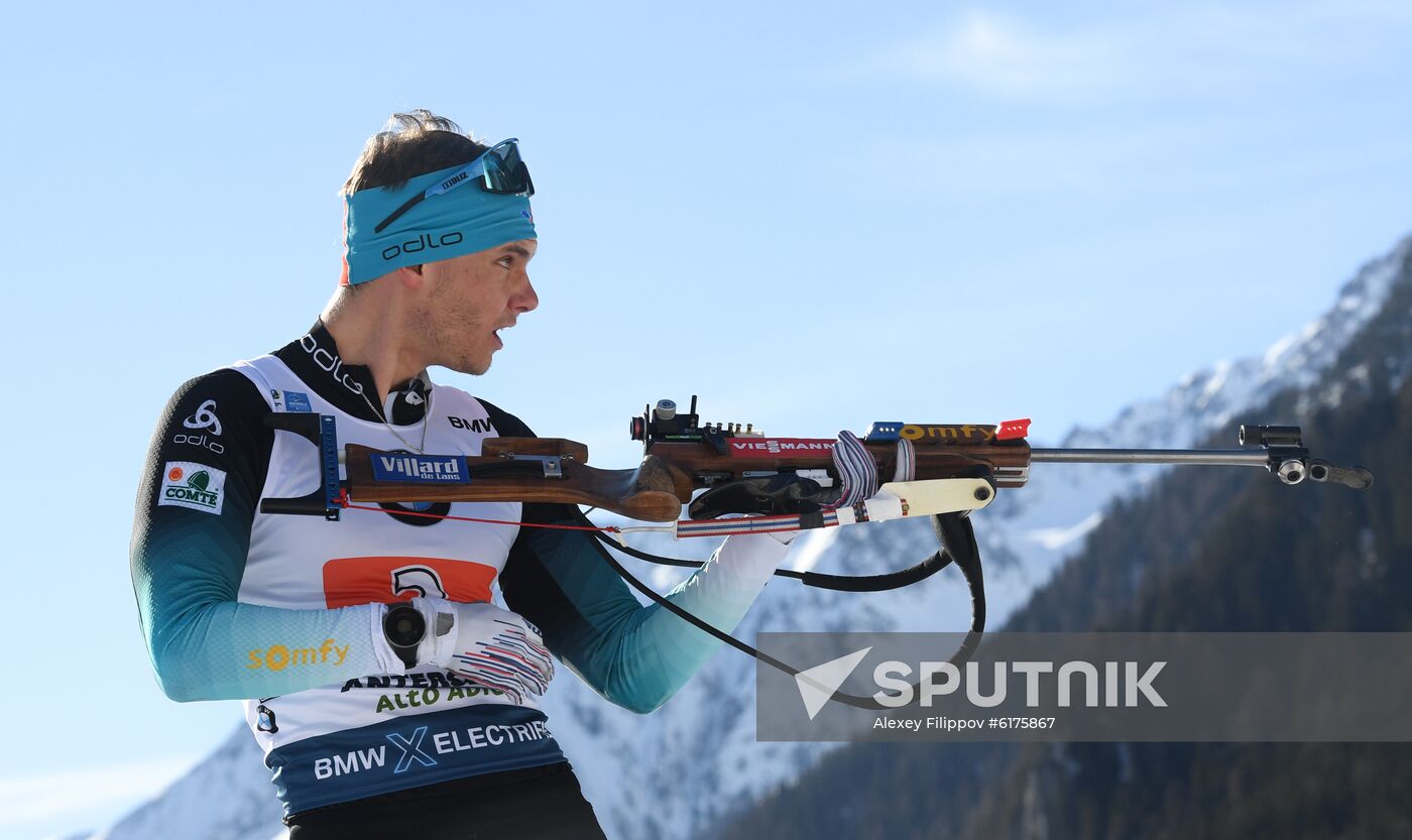 Italy Biathlon Worlds Men Relay