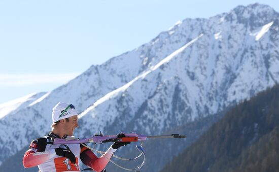 Italy Biathlon Worlds Men Relay