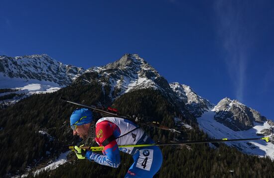 Italy Biathlon Worlds Men Relay