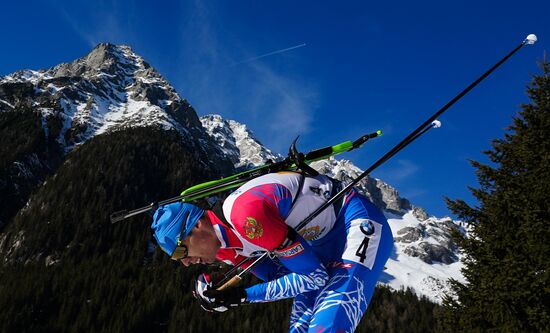 Italy Biathlon Worlds Men Relay