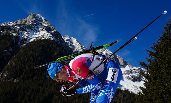 Italy Biathlon Worlds Men Relay