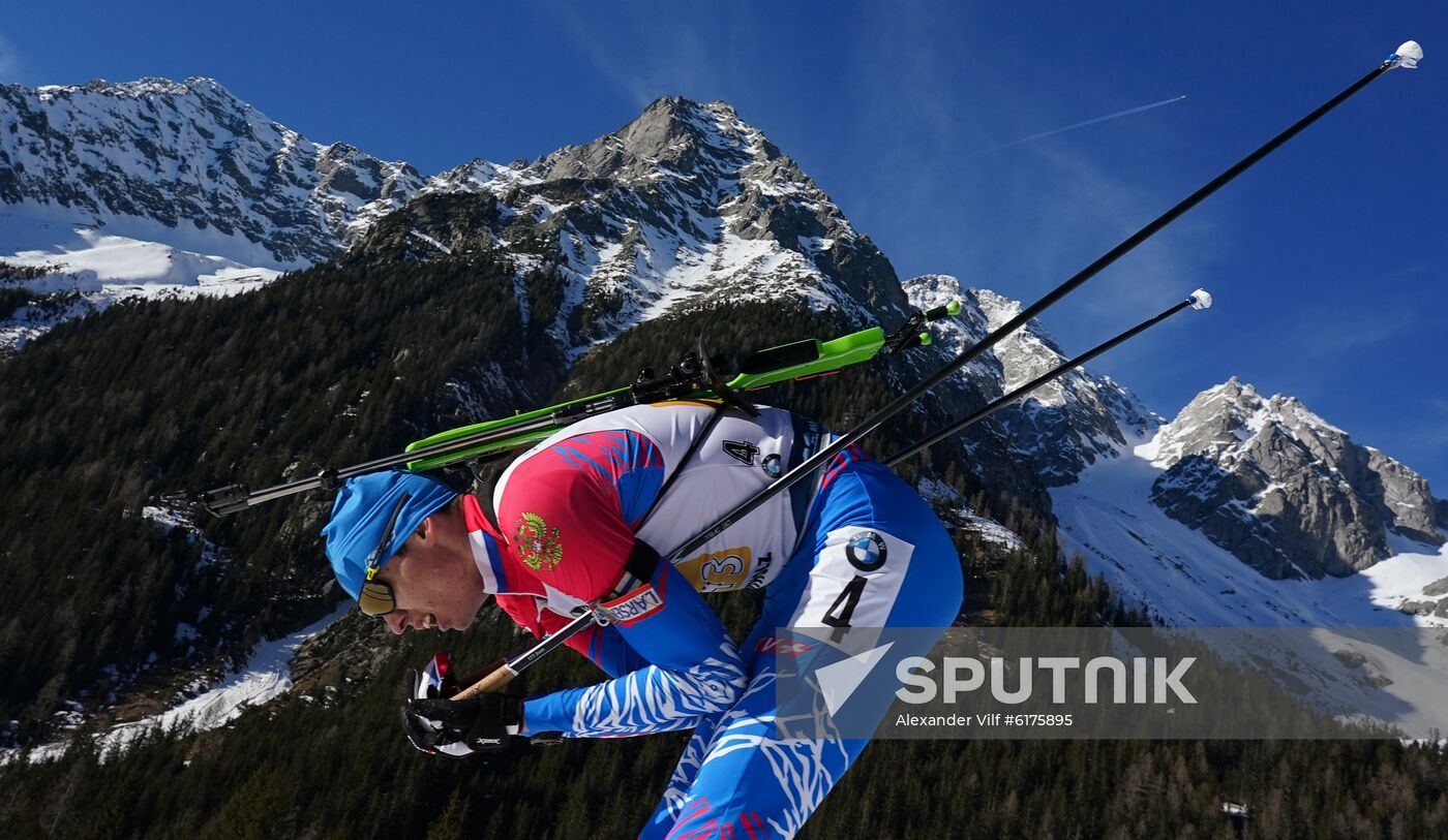 Italy Biathlon Worlds Men Relay