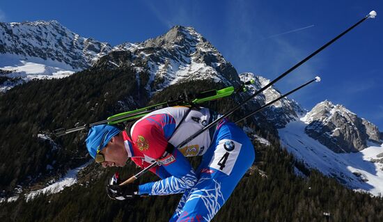 Italy Biathlon Worlds Men Relay