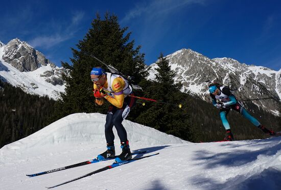 Italy Biathlon Worlds Men Relay