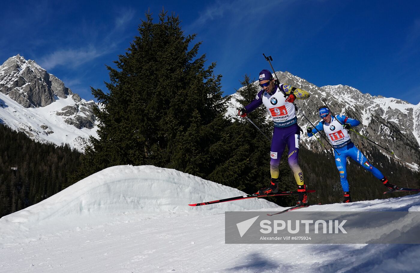 Italy Biathlon Worlds Men Relay