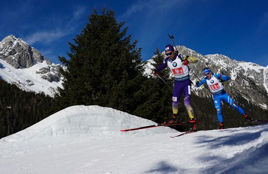 Italy Biathlon Worlds Men Relay