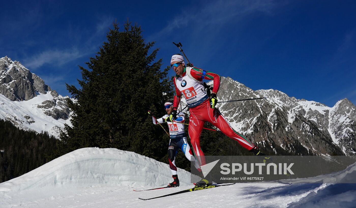 Italy Biathlon Worlds Men Relay