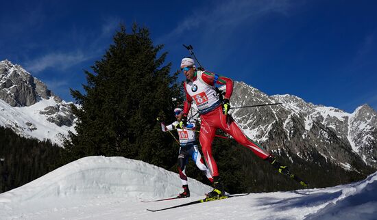 Italy Biathlon Worlds Men Relay