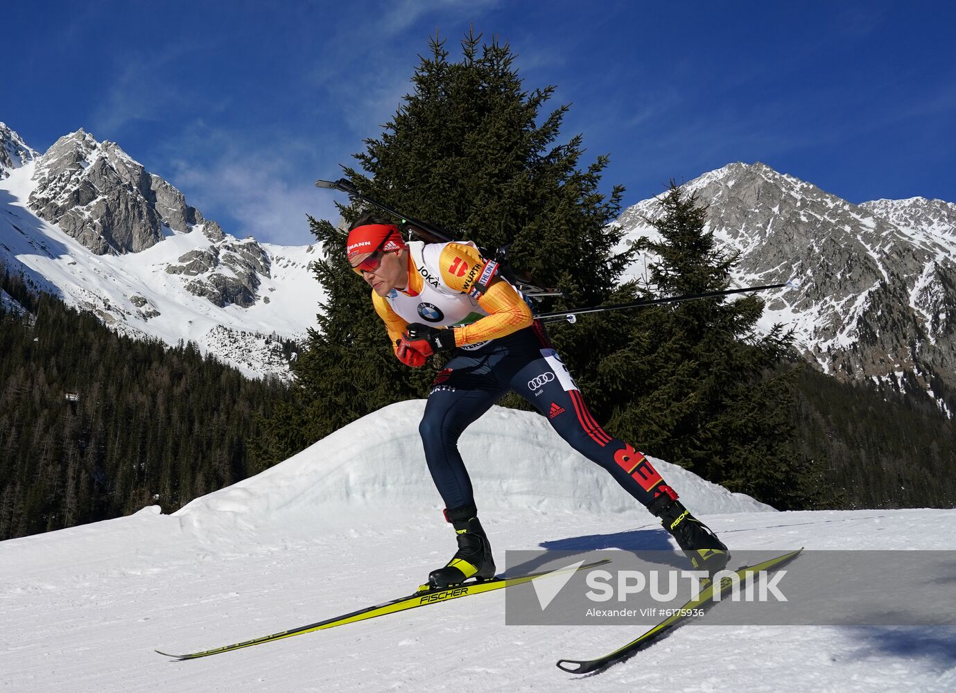 Italy Biathlon Worlds Men Relay