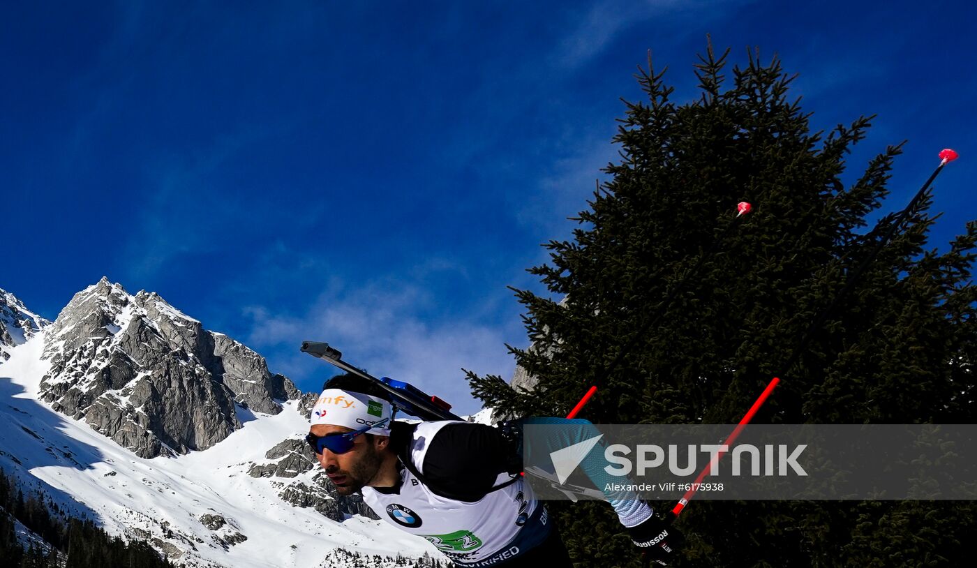 Italy Biathlon Worlds Men Relay