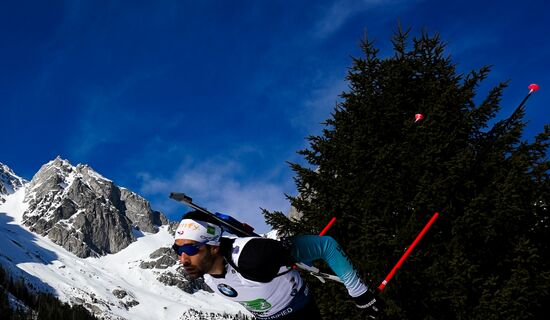 Italy Biathlon Worlds Men Relay