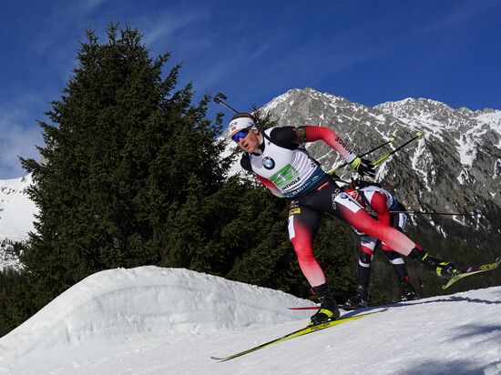 Italy Biathlon Worlds Men Relay