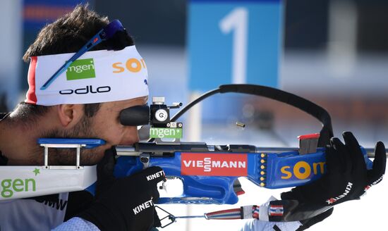 Italy Biathlon Worlds Men Relay