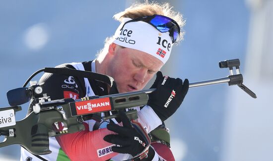 Italy Biathlon Worlds Men Relay